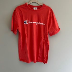 Champion Red-Orange T-Shirt